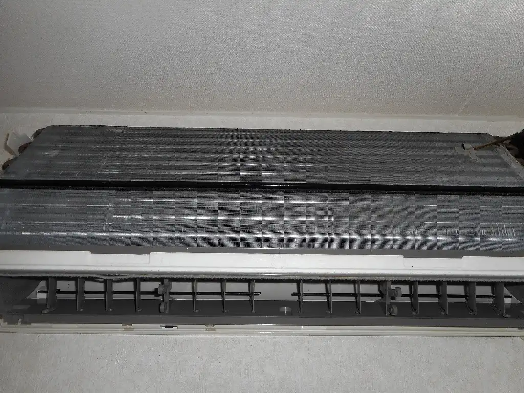 エアコンクリーニング(熱交換器)　施工後