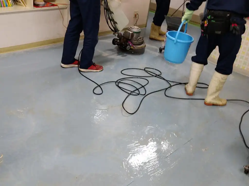 機械洗浄中